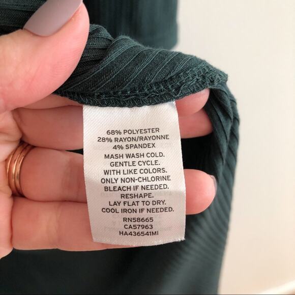 NWT Halogen Cardigan Sweater Green Petite Small - Picture 3 of 6